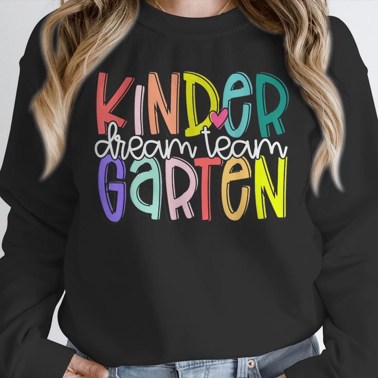 Retro Kindergarten Dream Team Back To School Teacher Kids Unisex Sweatshirt, novelty gifts, funny gifts Retro Kindergarten Dream Team Back To School Teacher Kids Unisex Sweatshirt, novelty gifts, funny gifts