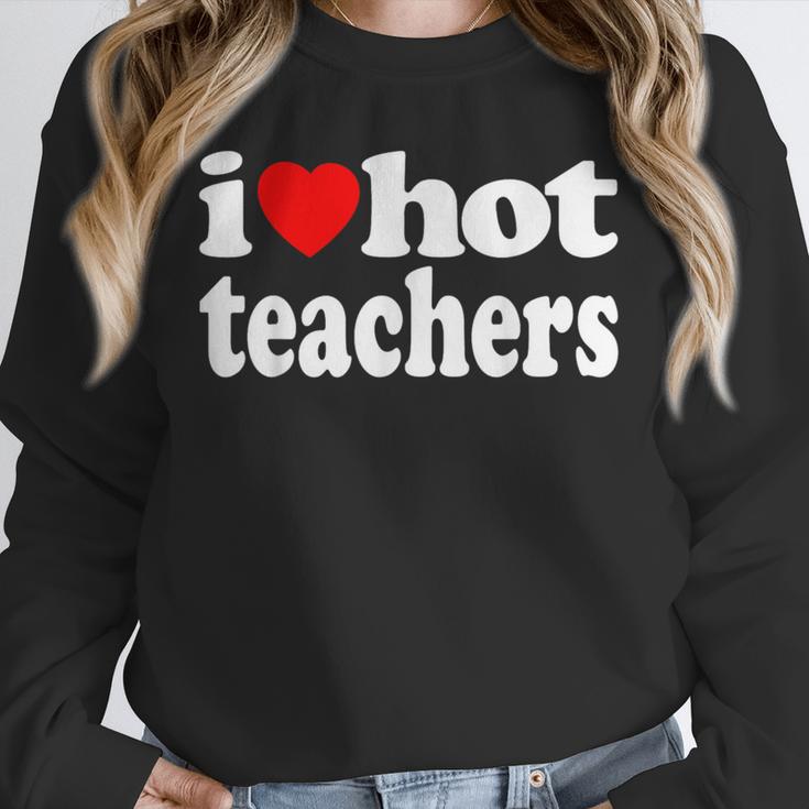 Retro I Love Hot Teachers Vintage I Heart Hot Teacher Men Women Girls Kids Unisex Sweatshirt, novelty gifts, funny gifts Retro I Love Hot Teachers Vintage I Heart Hot Teacher Men Women Girls Kids Unisex Sweatshirt, novelty gifts, funny gifts