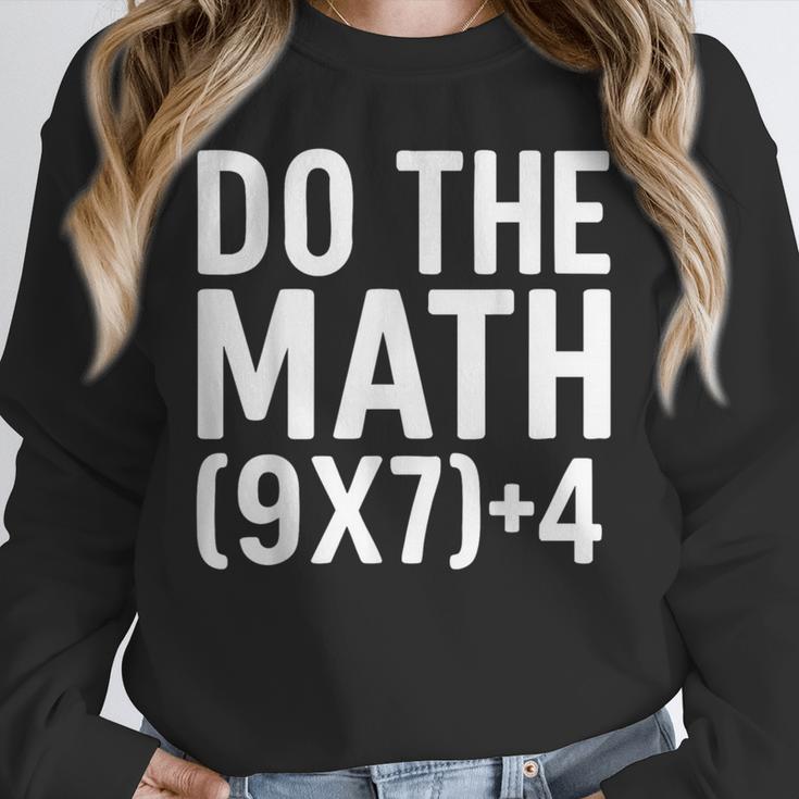 Retro Do The Math Teacher For Men Women Kid Boy Girl Unisex Sweatshirt, novelty gifts, funny gifts