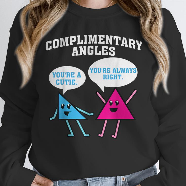Right Acute Triangle Math Teacher Cool Geometry Unisex Sweatshirt, novelty gifts, funny gifts