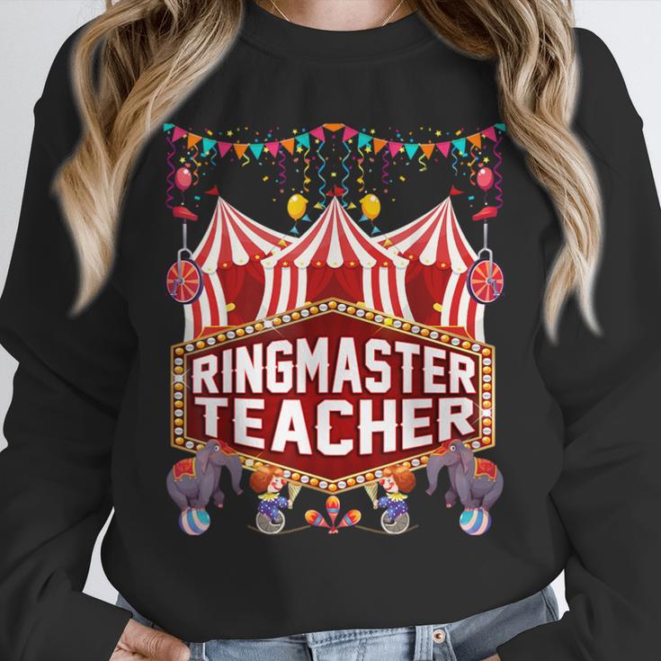 Ringmaster Teacher Costume – Carnival Birthday Style Unisex Sweatshirt, novelty gifts, funny gifts Ringmaster Teacher Costume – Carnival Birthday Style Unisex Sweatshirt, novelty gifts, funny gifts