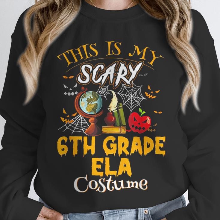 This Is My Scary 6th Grade ELA Costume Teacher Men Women Unisex Sweatshirt, novelty gifts, funny gifts This Is My Scary 6th Grade ELA Costume Teacher Men Women Unisex Sweatshirt, novelty gifts, funny gifts