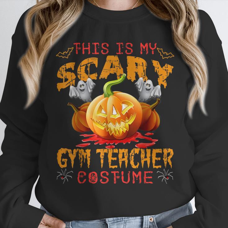 This Is My Scary Gym Teacher Costume Pumpkin Halloween Men Women Unisex Sweatshirt, novelty gifts, funny gifts This Is My Scary Gym Teacher Costume Pumpkin Halloween Men Women Unisex Sweatshirt, novelty gifts, funny gifts