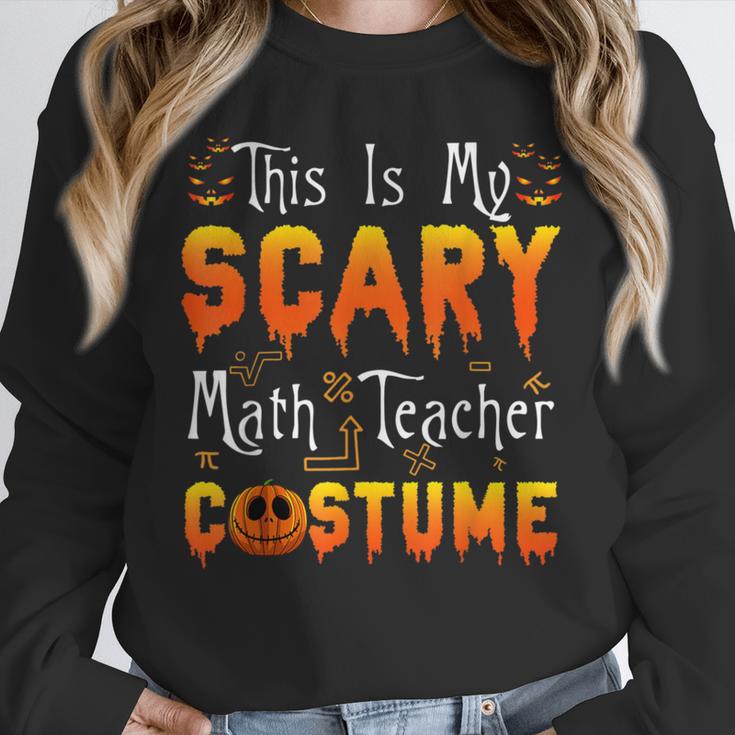 This Is My Scary Math Teacher Costume Halloween Unisex Sweatshirt, novelty gifts, funny gifts This Is My Scary Math Teacher Costume Halloween Unisex Sweatshirt, novelty gifts, funny gifts