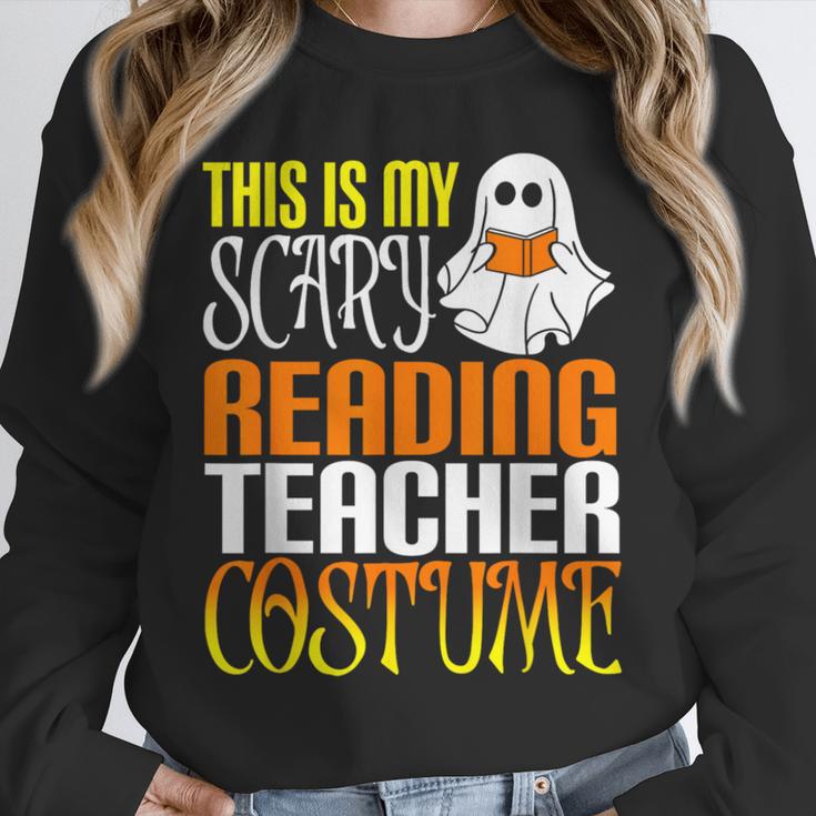 This Is My Scary Reading Teacher Costume Halloween School Unisex Sweatshirt, novelty gifts, funny gifts This Is My Scary Reading Teacher Costume Halloween School Unisex Sweatshirt, novelty gifts, funny gifts