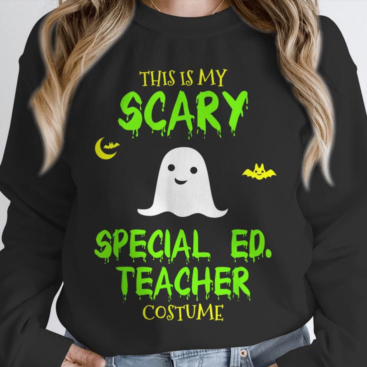 Scary Special Education Ed Teacher Costume Halloween Easy Unisex Sweatshirt, novelty gifts, funny gifts Scary Special Education Ed Teacher Costume Halloween Easy Unisex Sweatshirt, novelty gifts, funny gifts