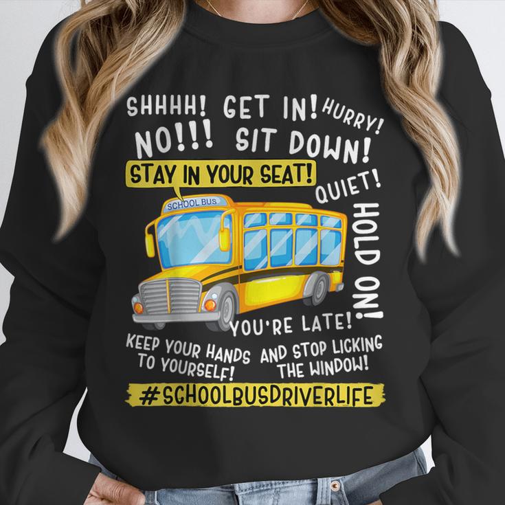 School Bus Driver Life Last Day Of School Teacher Kids Unisex Sweatshirt, novelty gifts, funny gifts
