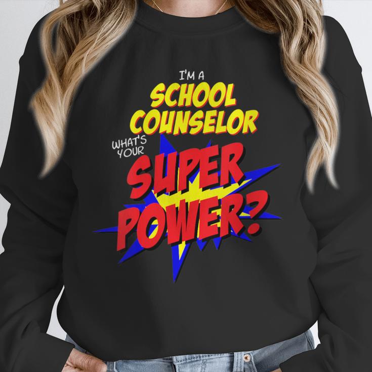 School Counselor Teacher Superhero Superpower Comic Book Unisex Sweatshirt, novelty gifts, funny gifts School Counselor Teacher Superhero Superpower Comic Book Unisex Sweatshirt, novelty gifts, funny gifts