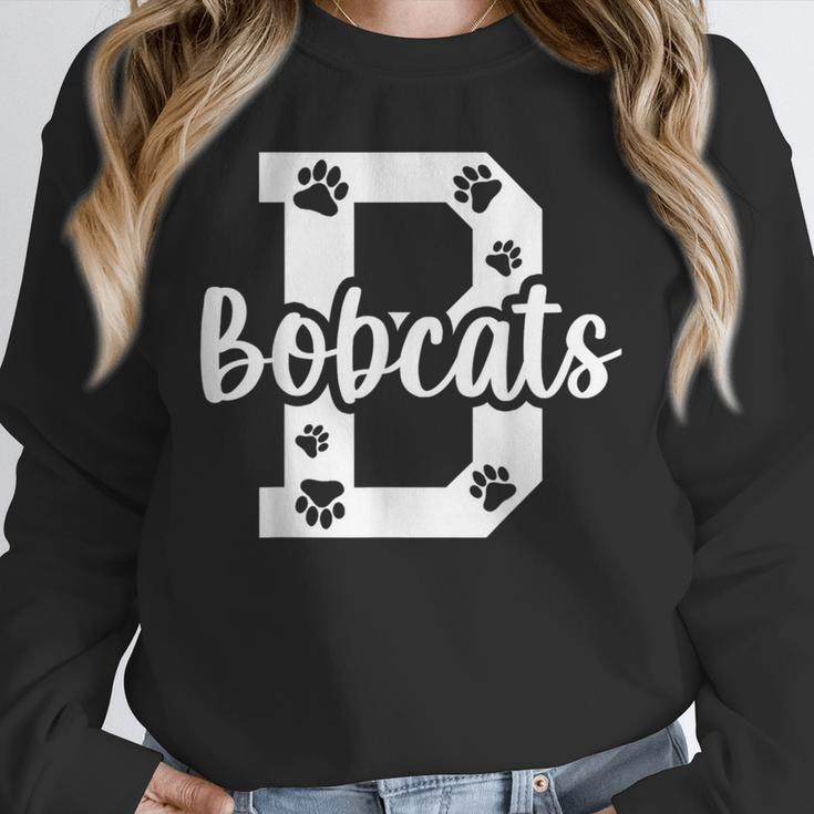 School Spirit Mascot Bobcats Back To School Teacher Student Unisex Sweatshirt, novelty gifts, funny gifts