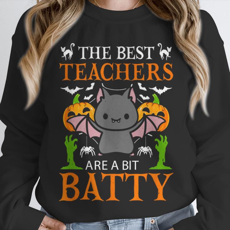 School Teacher A Bit Batty Teaching Bat Halloween Costume Unisex Sweatshirt, novelty gifts, funny gifts School Teacher A Bit Batty Teaching Bat Halloween Costume Unisex Sweatshirt, novelty gifts, funny gifts