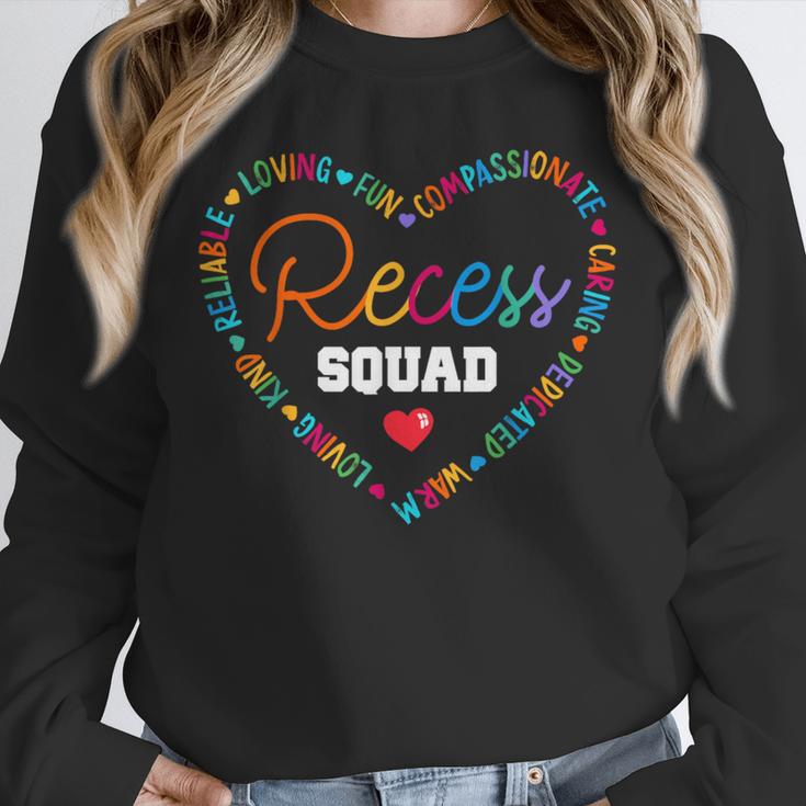 School For Teachers Students Monitor Recess Crew Team Unisex Sweatshirt, novelty gifts, funny gifts