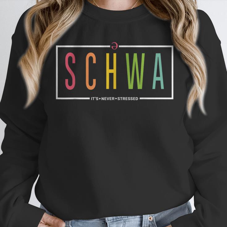 Schwa Teacher Reading Literacy For English Grammar Teachers Unisex Sweatshirt, novelty gifts, funny gifts Schwa Teacher Reading Literacy For English Grammar Teachers Unisex Sweatshirt, novelty gifts, funny gifts