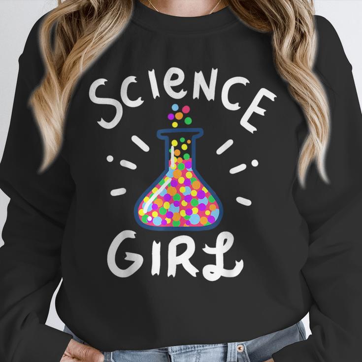 Science Girl Chemistry Biology Student Teacher Unisex Sweatshirt, novelty gifts, funny gifts