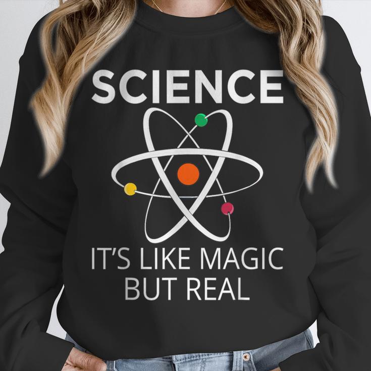 Science It's Like Magic But Real Teachers Students Scientist Unisex Sweatshirt, novelty gifts, funny gifts