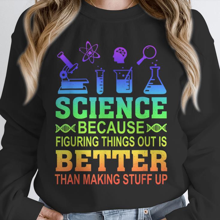 Science Teacher Because Figuring Things Out Is Better Than Unisex Sweatshirt, novelty gifts, funny gifts Science Teacher Because Figuring Things Out Is Better Than Unisex Sweatshirt, novelty gifts, funny gifts