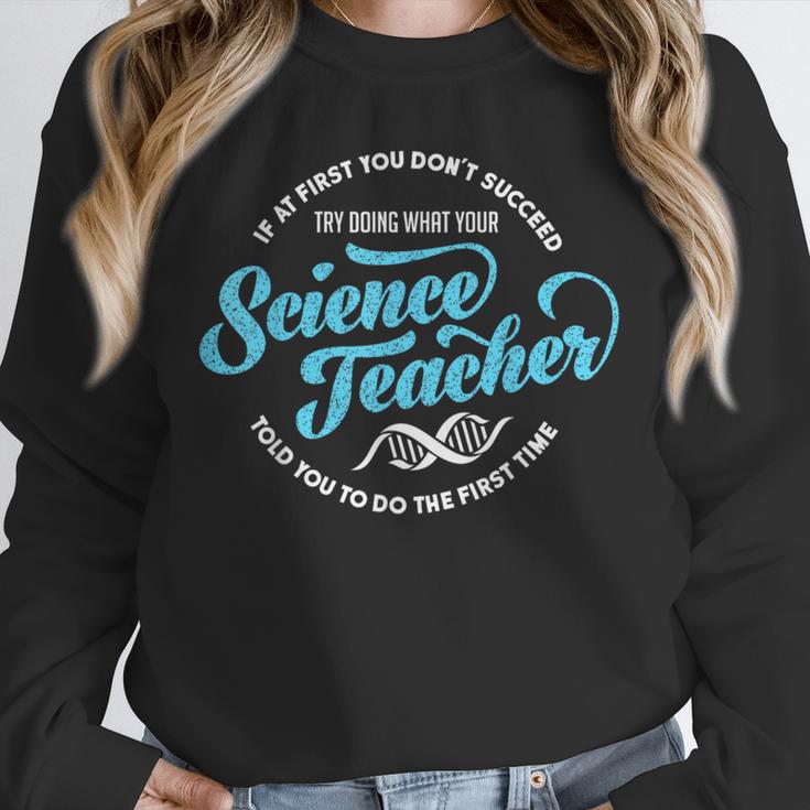 Science Teacher Must Haves Teach Science Teacher Unisex Sweatshirt, novelty gifts, funny gifts