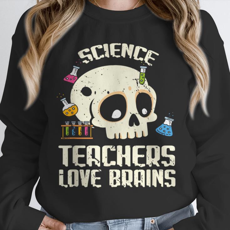 Science Teachers Love Brains Teachers Halloween Unisex Sweatshirt, novelty gifts, funny gifts Science Teachers Love Brains Teachers Halloween Unisex Sweatshirt, novelty gifts, funny gifts