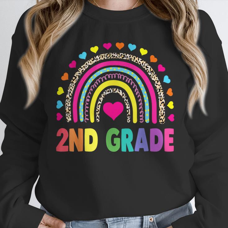 Second Grade Rainbow Girls Boys Teacher Team 2nd Grade Squad Unisex Sweatshirt, novelty gifts, funny gifts Second Grade Rainbow Girls Boys Teacher Team 2nd Grade Squad Unisex Sweatshirt, novelty gifts, funny gifts