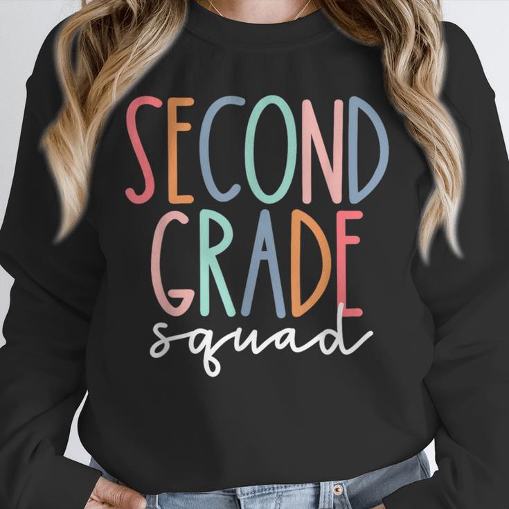 Second Grade Squad 2nd Grade Teacher Women Back To School Unisex Sweatshirt, novelty gifts, funny gifts Second Grade Squad 2nd Grade Teacher Women Back To School Unisex Sweatshirt, novelty gifts, funny gifts