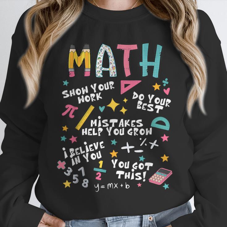 Show Your Work Math Teacher First Day Back To School Unisex Sweatshirt, novelty gifts, funny gifts Show Your Work Math Teacher First Day Back To School Unisex Sweatshirt, novelty gifts, funny gifts