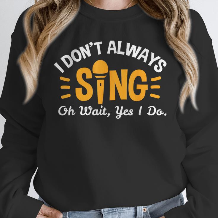Singer Musician Music Musical Teacher Singing Unisex Sweatshirt, novelty gifts, funny gifts