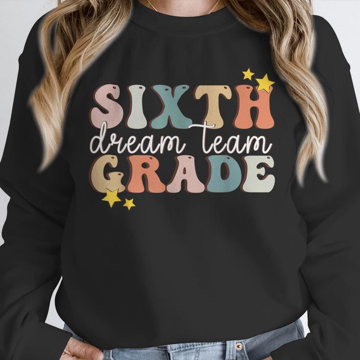 Sixth Grade Dream Team First Day Of 6th Grade Teachers Unisex Sweatshirt, novelty gifts, funny gifts Sixth Grade Dream Team First Day Of 6th Grade Teachers Unisex Sweatshirt, novelty gifts, funny gifts