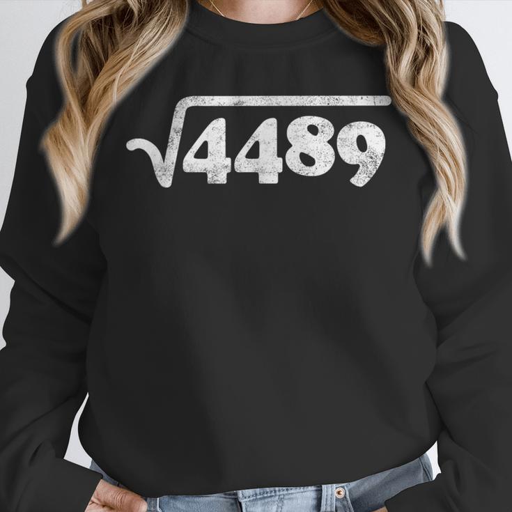 Sixty Seven 67 Meme Square Root 4489 Slang Math Teacher Unisex Sweatshirt, novelty gifts, funny gifts Sixty Seven 67 Meme Square Root 4489 Slang Math Teacher Unisex Sweatshirt, novelty gifts, funny gifts