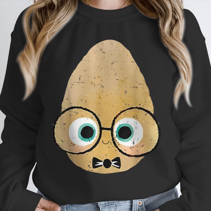 The Smart Seed Good Egg Teacher Halloween Costume Food Group Unisex Sweatshirt, novelty gifts, funny gifts