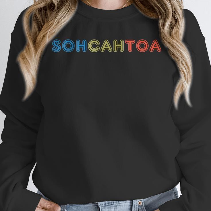 SOHCAHTOA Math For Teacher Student SOH CAH TOA Trig Unisex Sweatshirt, novelty gifts, funny gifts