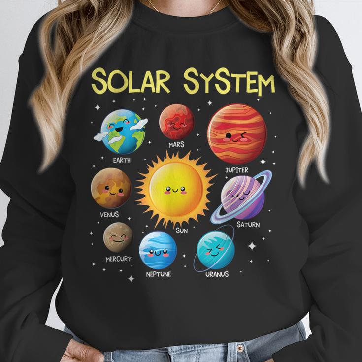 Solar System Cute Face Planets Space Science Teacher School Unisex Sweatshirt, novelty gifts, funny gifts Solar System Cute Face Planets Space Science Teacher School Unisex Sweatshirt, novelty gifts, funny gifts