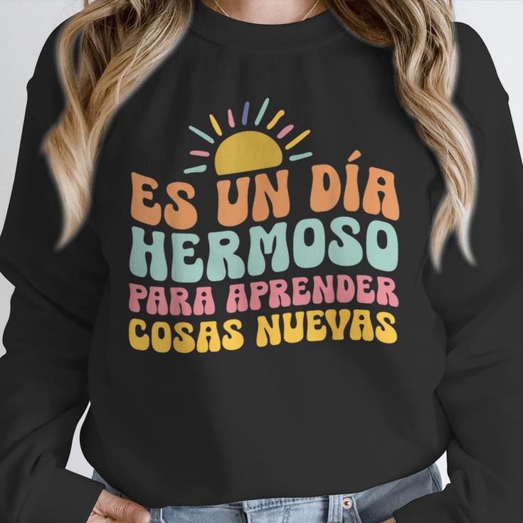 Spanish Multilingual Teacher Dual Languages Bilingual Unisex Sweatshirt, novelty gifts, funny gifts Spanish Multilingual Teacher Dual Languages Bilingual Unisex Sweatshirt, novelty gifts, funny gifts