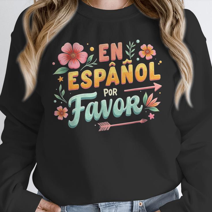 Spanish Teacher Maestra Dimelo En Espanol Por Favor Unisex Sweatshirt, novelty gifts, funny gifts Spanish Teacher Maestra Dimelo En Espanol Por Favor Unisex Sweatshirt, novelty gifts, funny gifts