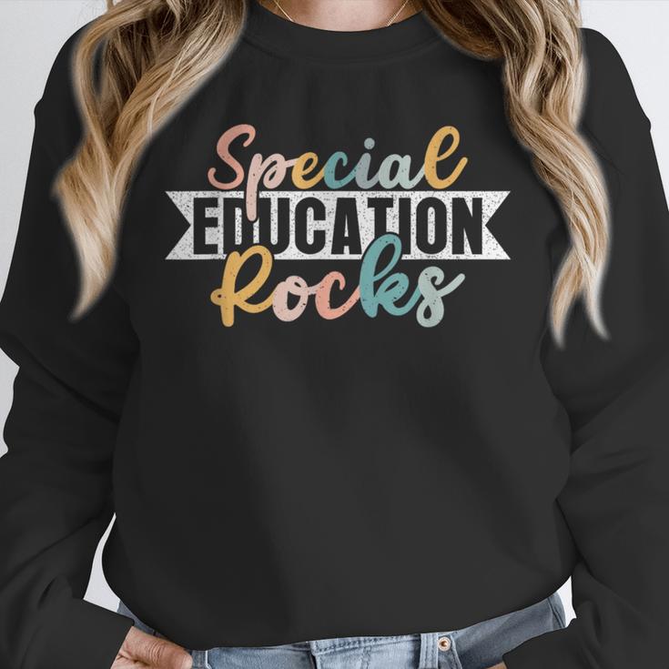 Special Education Rocks Sped Teacher Students Back To School Unisex Sweatshirt, novelty gifts, funny gifts Special Education Rocks Sped Teacher Students Back To School Unisex Sweatshirt, novelty gifts, funny gifts