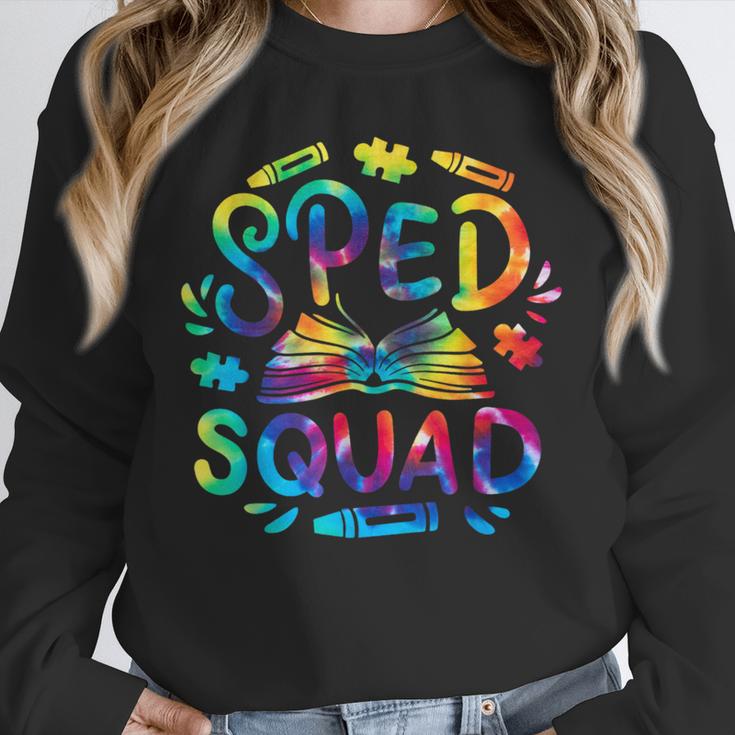 Special Education Teacher Sped Squad SPED Teacher Tie Dye Unisex Sweatshirt, novelty gifts, funny gifts Special Education Teacher Sped Squad SPED Teacher Tie Dye Unisex Sweatshirt, novelty gifts, funny gifts