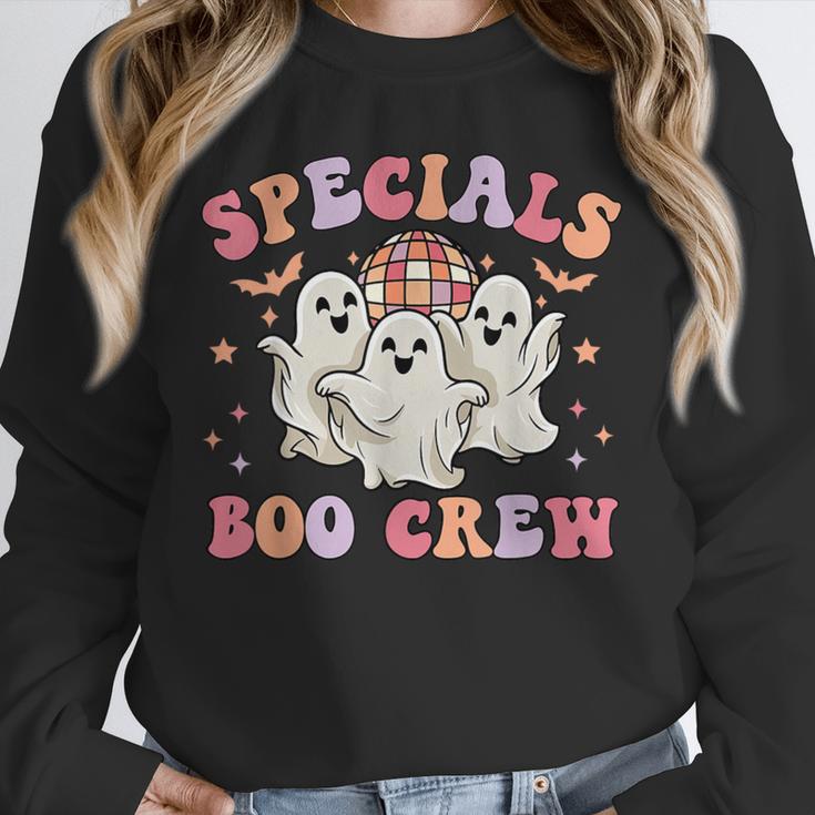 Specials Boo Crew Art Music Pe Tech Teacher Ghost Halloween Unisex Sweatshirt, novelty gifts, funny gifts