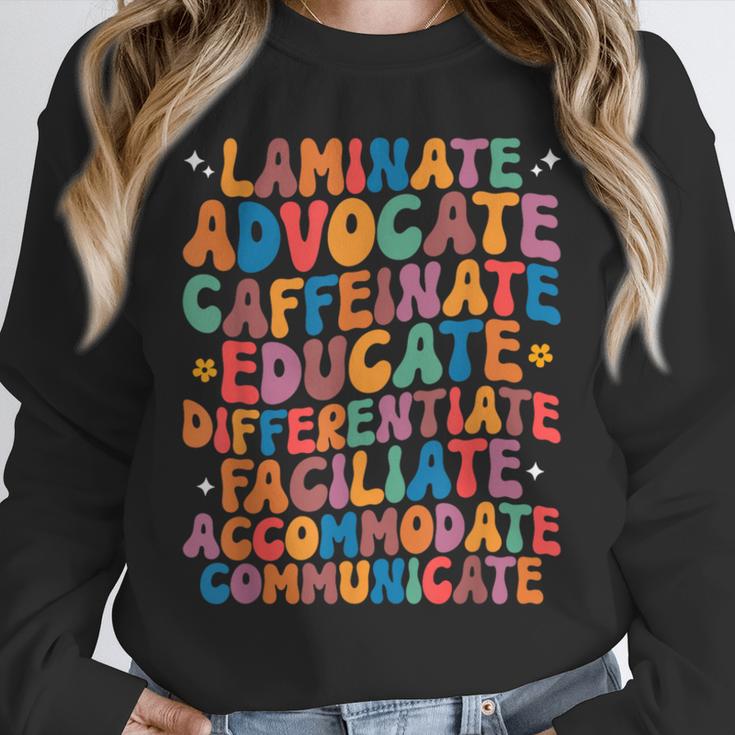 Sped Caffeinate Advocate Laminate Educate Teacher Men Women Kids Unisex Sweatshirt, novelty gifts, funny gifts Sped Caffeinate Advocate Laminate Educate Teacher Men Women Kids Unisex Sweatshirt, novelty gifts, funny gifts