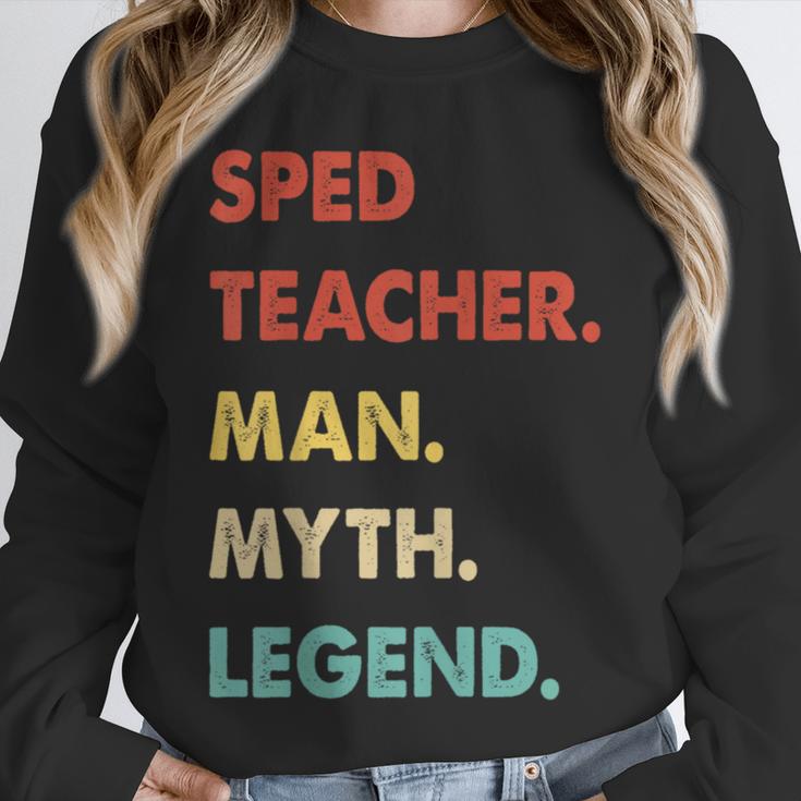 Sped Teacher Man Myth Legend Unisex Sweatshirt, novelty gifts, funny gifts