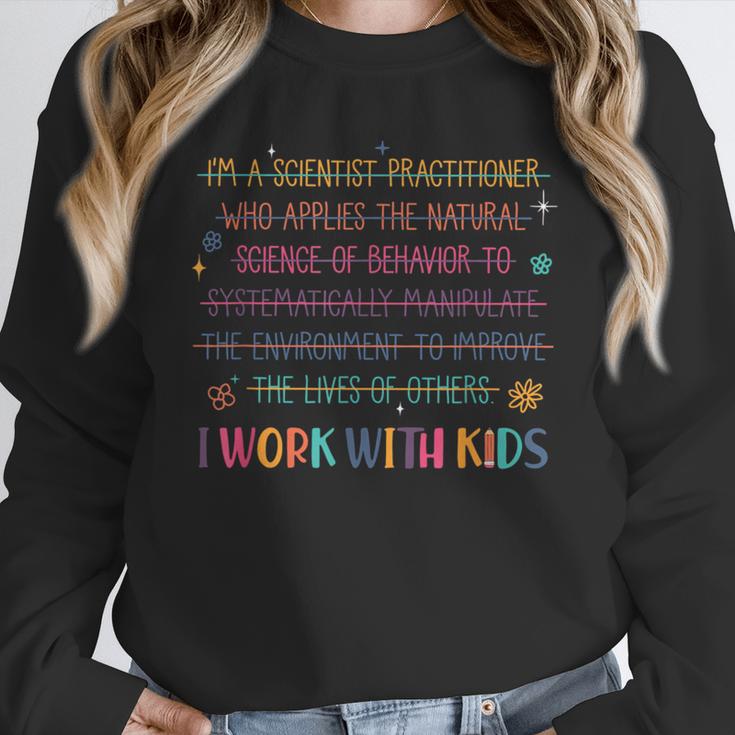 Sped Teacher I Work With Kids Behavior Specialist ABA Unisex Sweatshirt, novelty gifts, funny gifts Sped Teacher I Work With Kids Behavior Specialist ABA Unisex Sweatshirt, novelty gifts, funny gifts