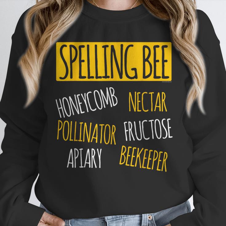 Spelling Bee Halloween Pun Costume Beekeeper Teacher Unisex Sweatshirt, novelty gifts, funny gifts