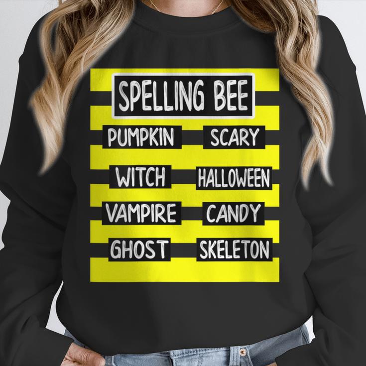 Spelling Bee Pun Halloween Costume For Teachers Unisex Sweatshirt, novelty gifts, funny gifts Spelling Bee Pun Halloween Costume For Teachers Unisex Sweatshirt, novelty gifts, funny gifts