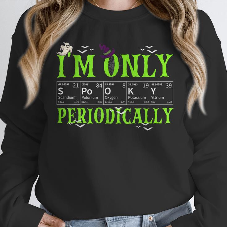 Only Spooky Periodically Halloween Chemistry Teacher Men Women Unisex Sweatshirt, novelty gifts, funny gifts Only Spooky Periodically Halloween Chemistry Teacher Men Women Unisex Sweatshirt, novelty gifts, funny gifts