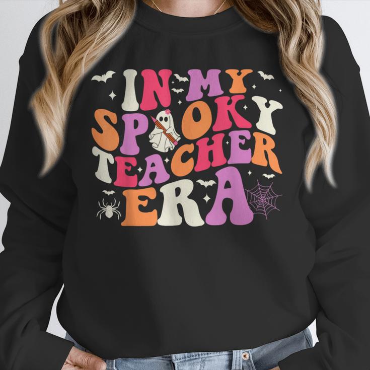 In My Spooky Teacher Era Halloween Teacher Back To School Unisex Sweatshirt, novelty gifts, funny gifts
