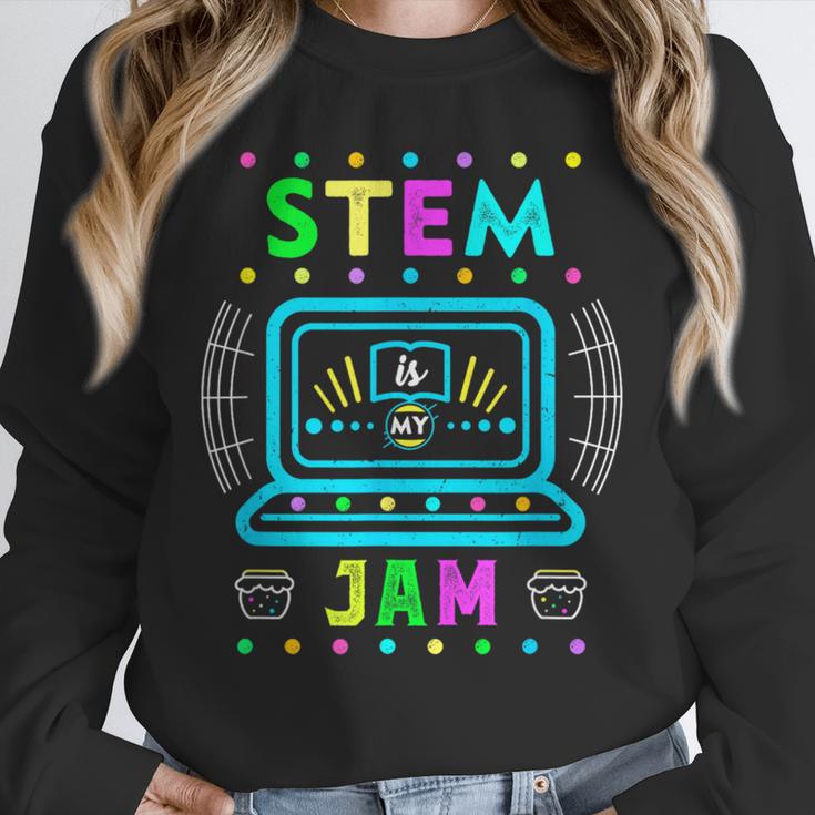 STEM Teacher Shirt STEM Teacher Tshirts STEM Is My Jam Unisex Sweatshirt, novelty gifts, funny gifts