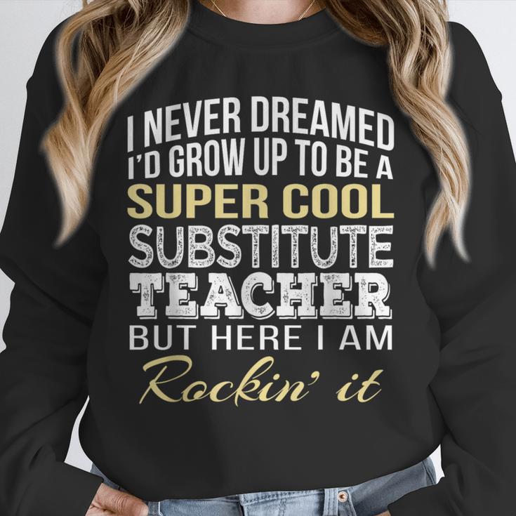 Substitute Teacher T Shirt School Tee Unisex Sweatshirt, novelty gifts, funny gifts Substitute Teacher T Shirt School Tee Unisex Sweatshirt, novelty gifts, funny gifts