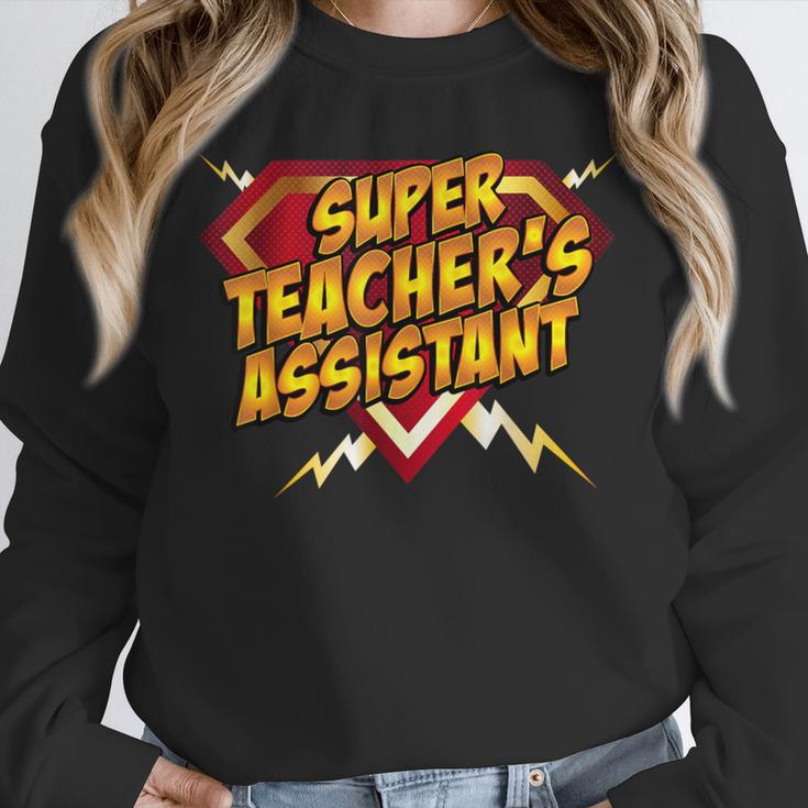 Super Teacher's Assistant Educational Superhero Unisex Sweatshirt, novelty gifts, funny gifts Super Teacher's Assistant Educational Superhero Unisex Sweatshirt, novelty gifts, funny gifts