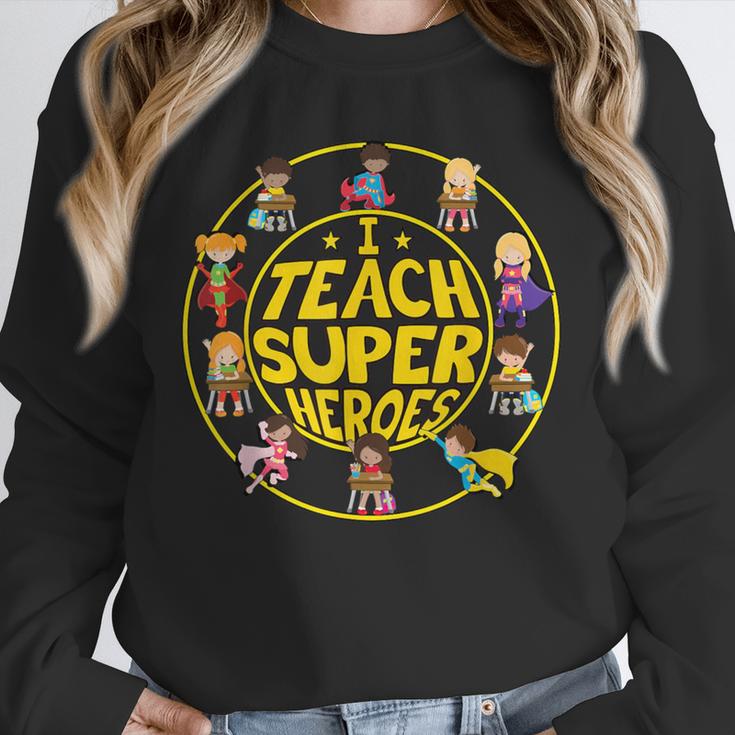 Superhero Teacher I Teach Super Heroes Unisex Sweatshirt, novelty gifts, funny gifts Superhero Teacher I Teach Super Heroes Unisex Sweatshirt, novelty gifts, funny gifts