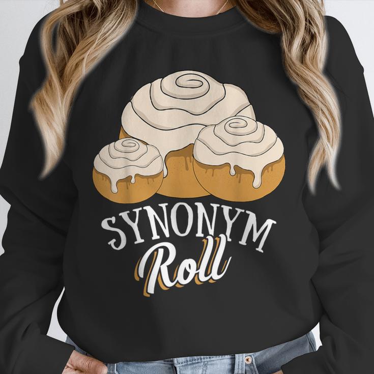 Synonym Roll Teacher And Grammar Geeks Pun For Men Women Kids Unisex Sweatshirt, novelty gifts, funny gifts Synonym Roll Teacher And Grammar Geeks Pun For Men Women Kids Unisex Sweatshirt, novelty gifts, funny gifts