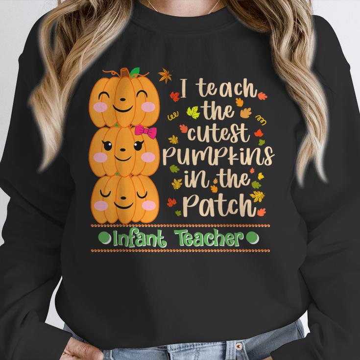 I Teach The Cutest Pumpkins In The Patch Infant Teacher Unisex Sweatshirt, novelty gifts, funny gifts I Teach The Cutest Pumpkins In The Patch Infant Teacher Unisex Sweatshirt, novelty gifts, funny gifts