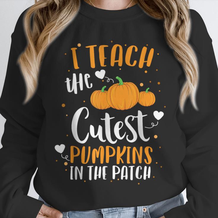 I Teach The Cutest Pumpkins In The Patch Teacher School For Men Women Kids Unisex Sweatshirt, novelty gifts, funny gifts I Teach The Cutest Pumpkins In The Patch Teacher School For Men Women Kids Unisex Sweatshirt, novelty gifts, funny gifts