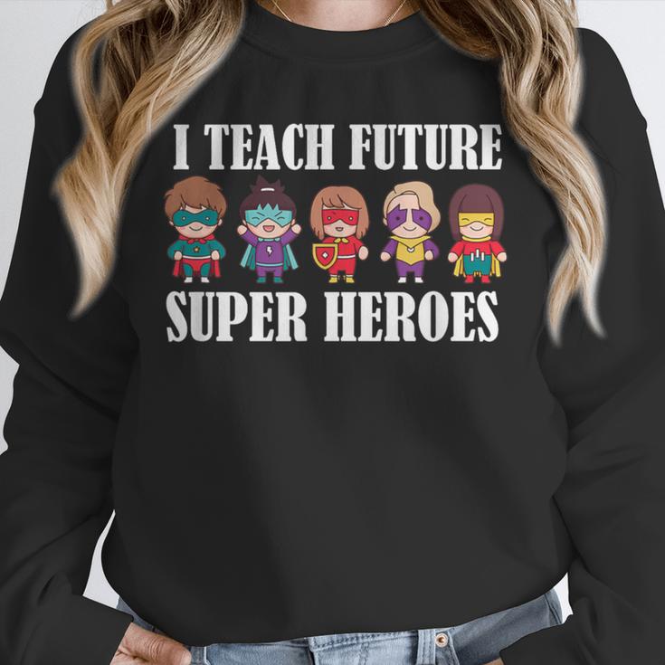 I Teach Future Superheroes Last Day Back To School Teacher Unisex Sweatshirt, novelty gifts, funny gifts I Teach Future Superheroes Last Day Back To School Teacher Unisex Sweatshirt, novelty gifts, funny gifts